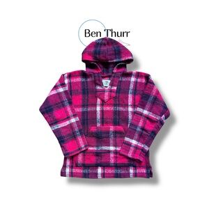 Size M - Earth Ragz Hippie Poncho Hoodie